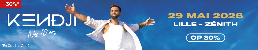 Kendji Girac - Nos 10 Ans Lille 2026
